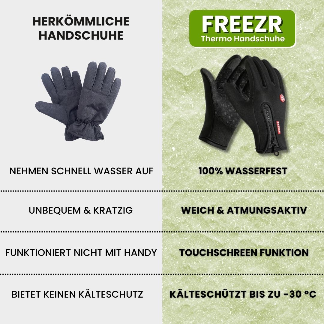 FREEZR Thermo Handschuh - perfekt für jedes Abenteuer