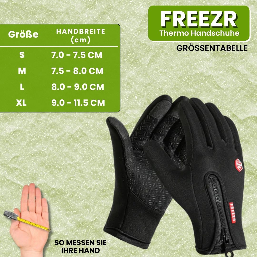 FREEZR Thermo Handschuh - perfekt für jedes Abenteuer